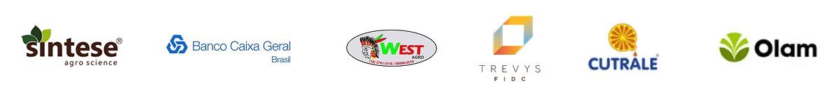 Logotipos de clientes e parceiros da AgriSafe